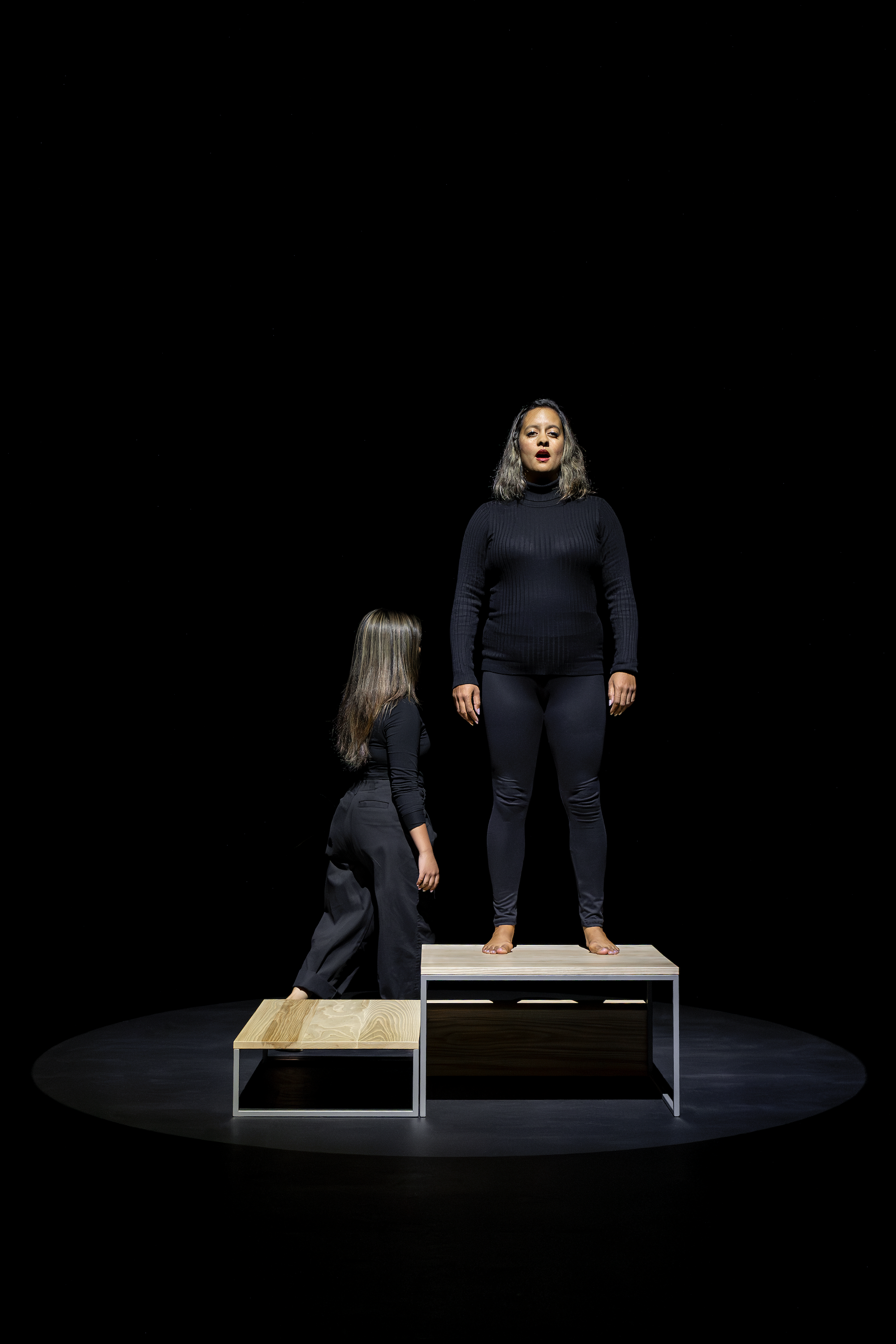 Gabrielle Goliath, Elegy - for a poet, 2026, performance, Homecoming Centre, District Six, photo by Zunis